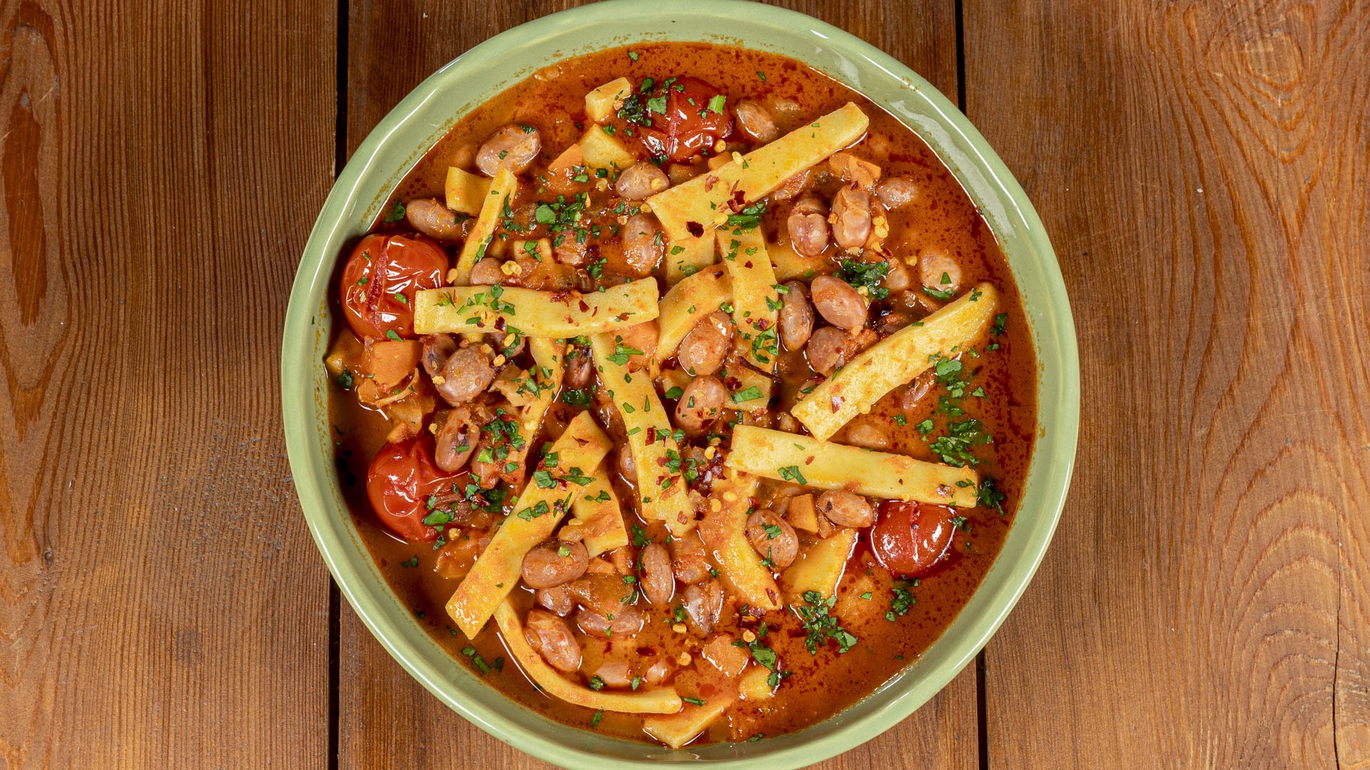 Sagne e fagioli