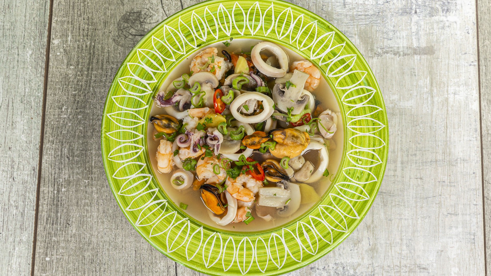 Tom Yum Talay - Zuppa thailandese di mare
