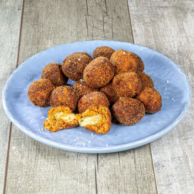 Polpette di cavolfiore provola e 'nduja