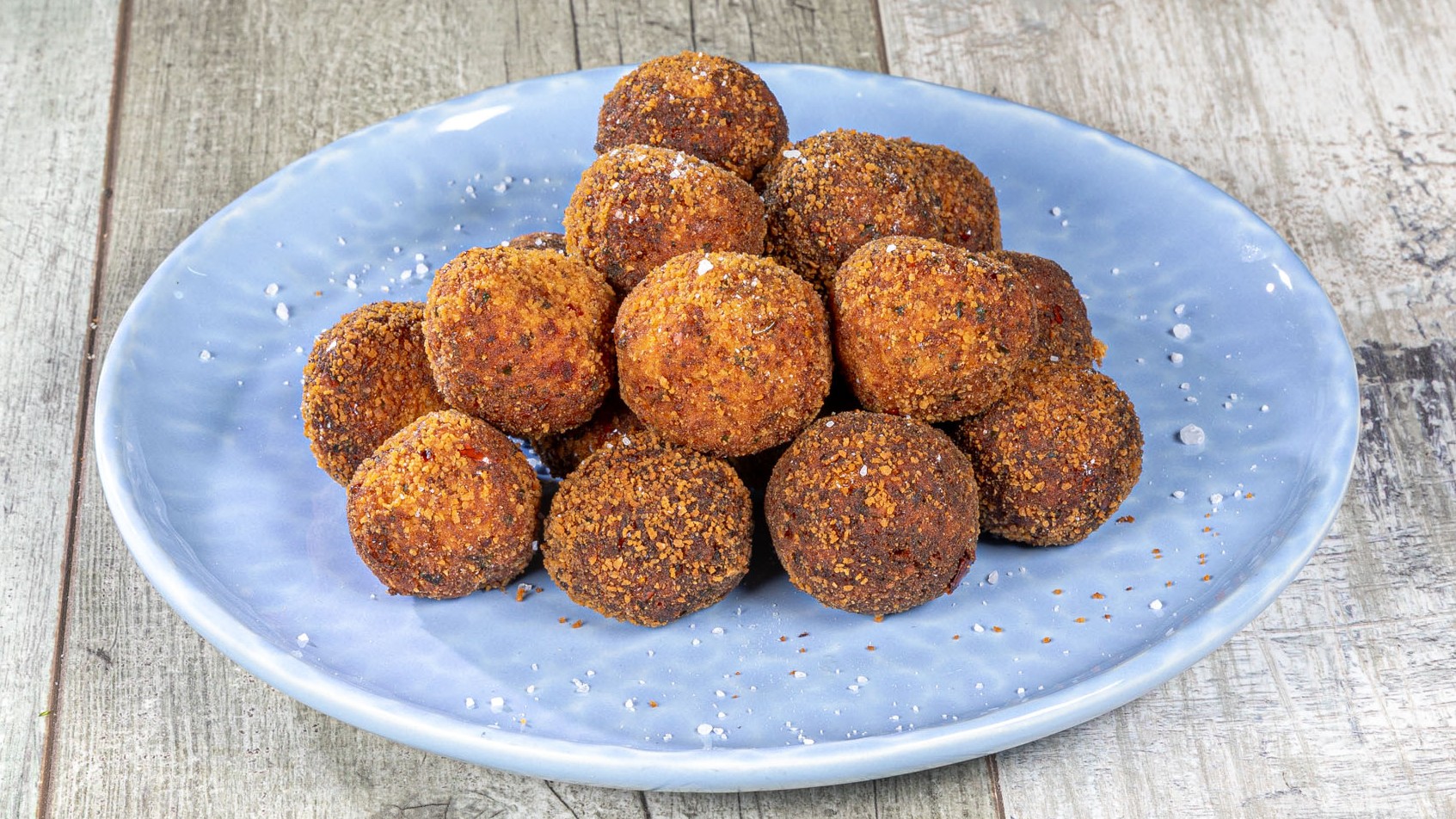 Polpette di cavolfiore provola e 'nduja