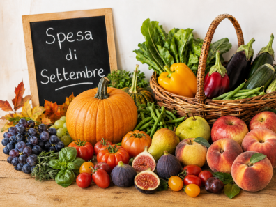 Settembre nel carrello: gli ultimi sapori d'estate e i primi d'autunno