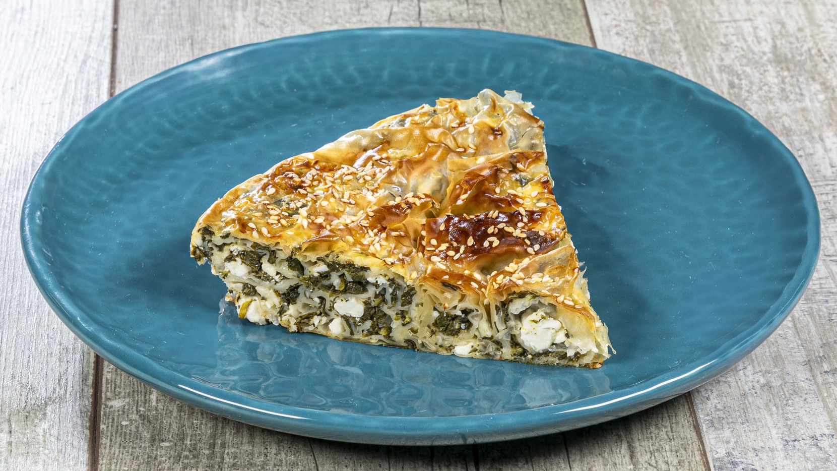 Börek con spinaci e feta