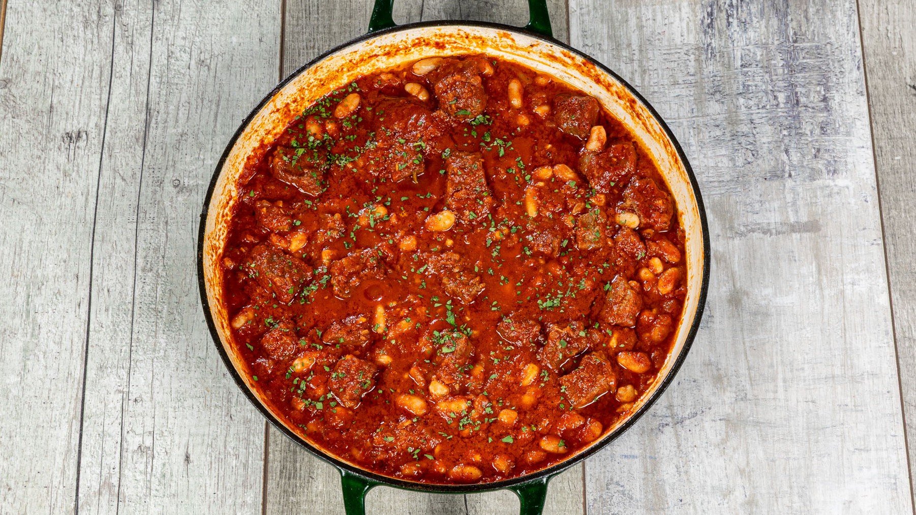 Fasolia – Stufato libanese di carne e fagioli