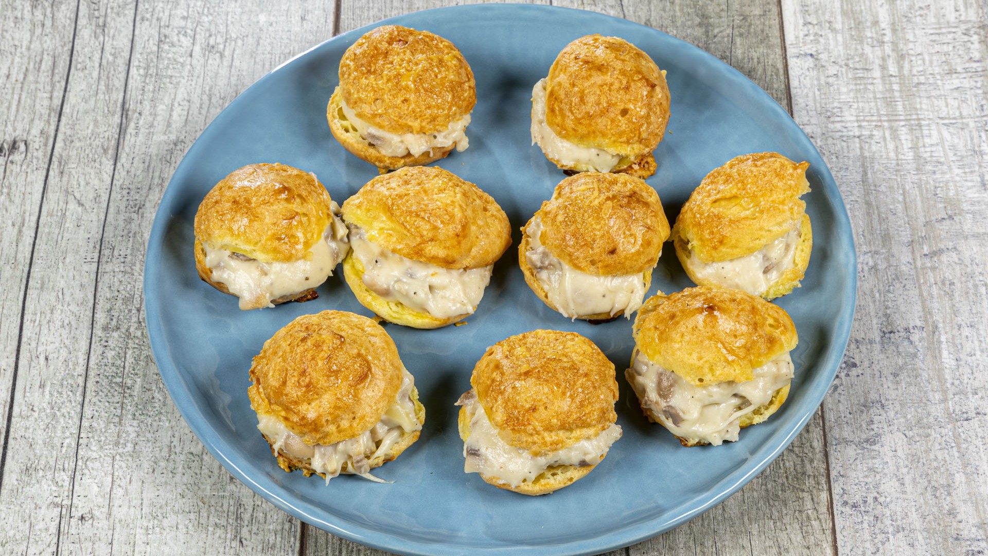 Gougères – Bignè al formaggio