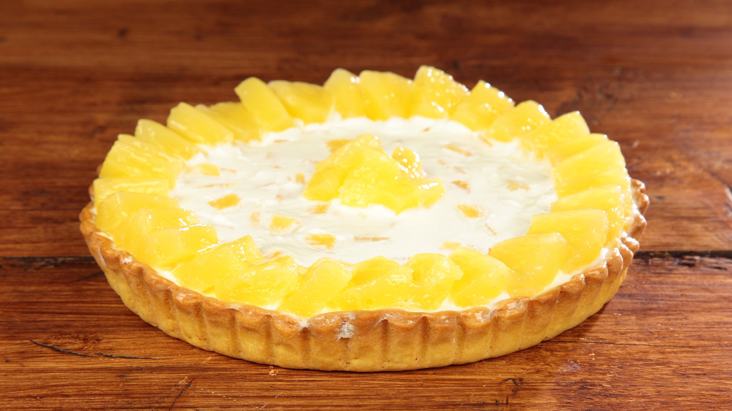 Crostata all'ananas