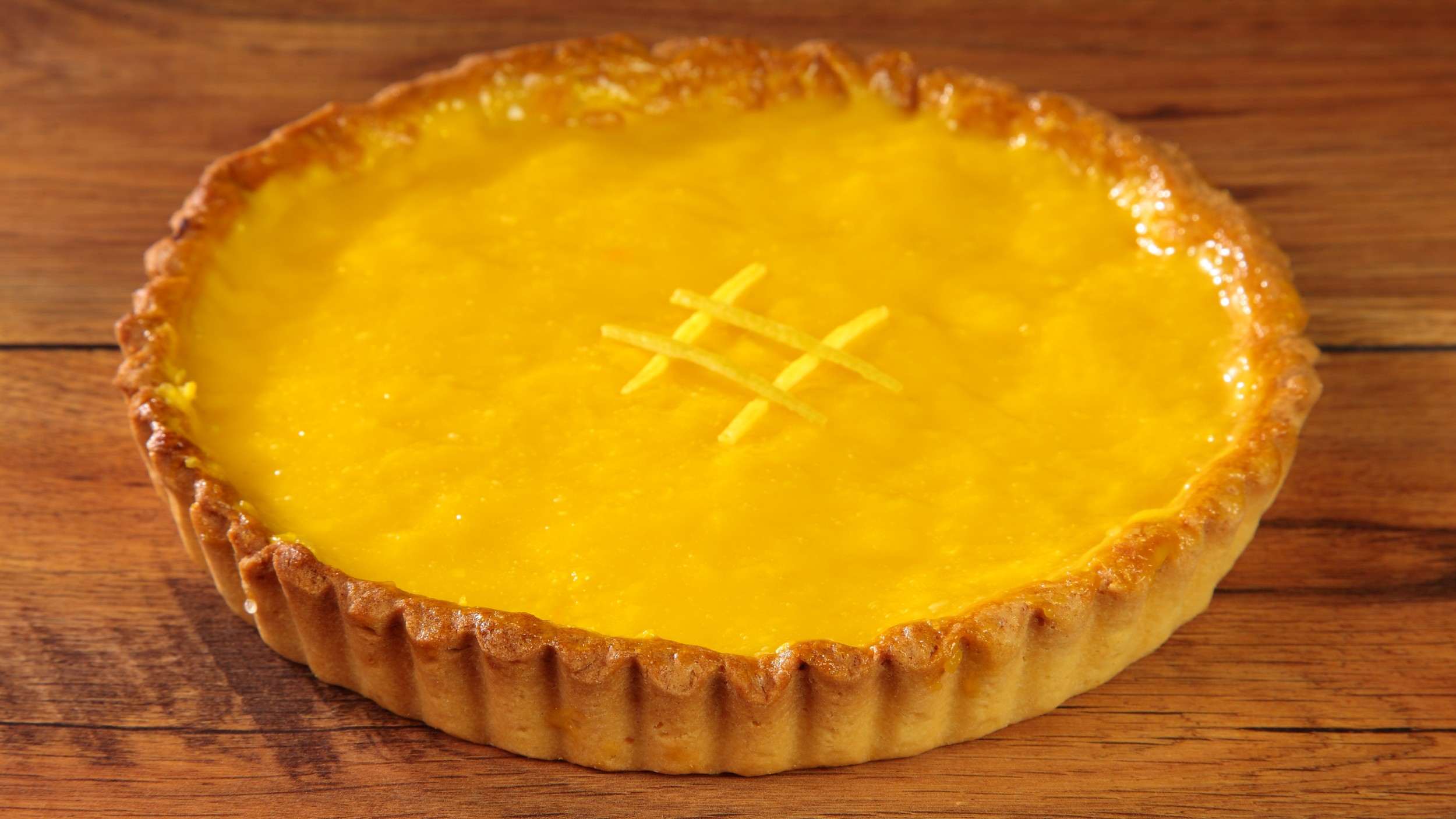 Crostata di crema al limone