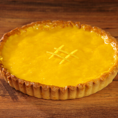 Crostata di crema al limone