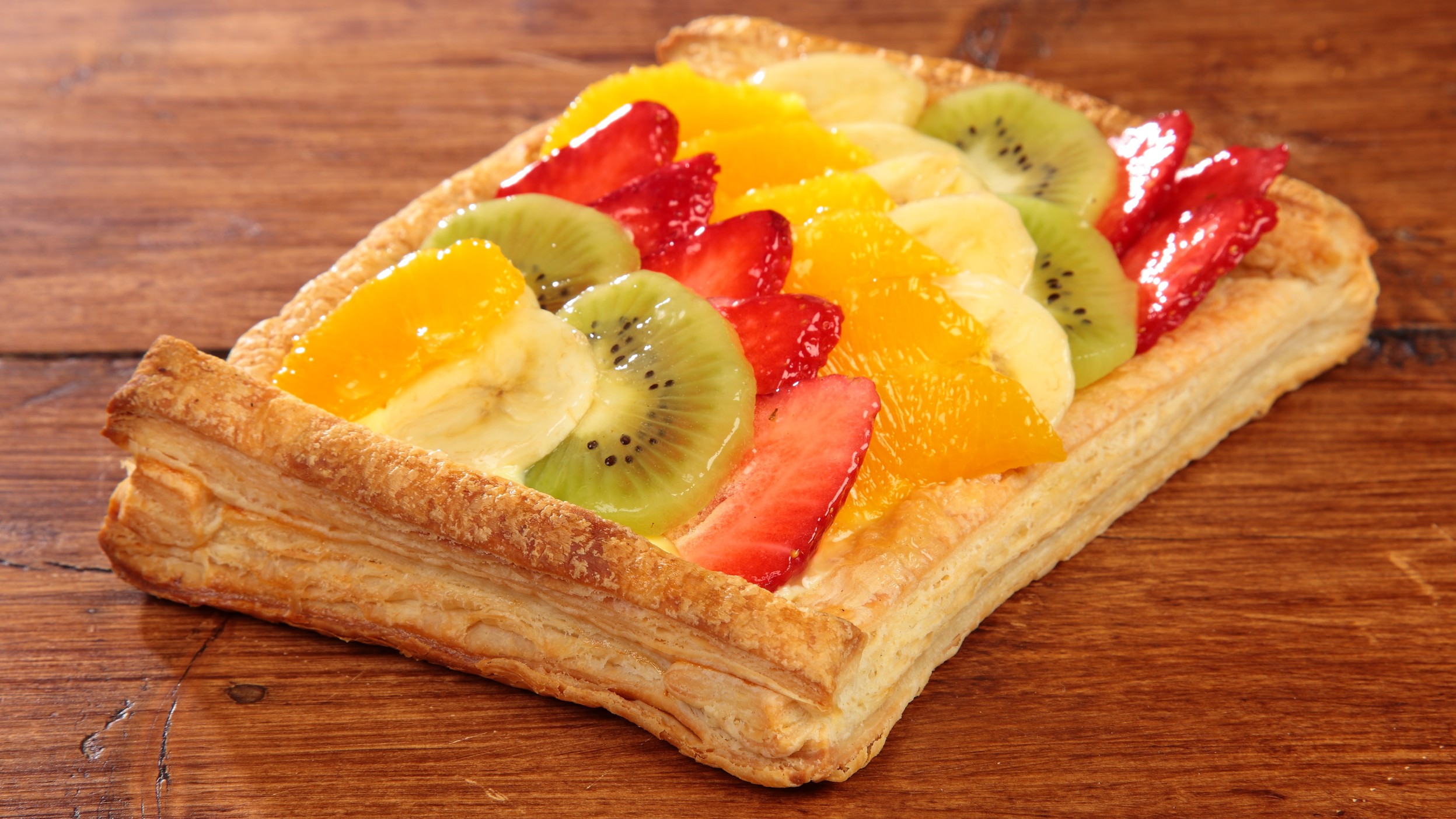 Crostata di sfoglia alla frutta