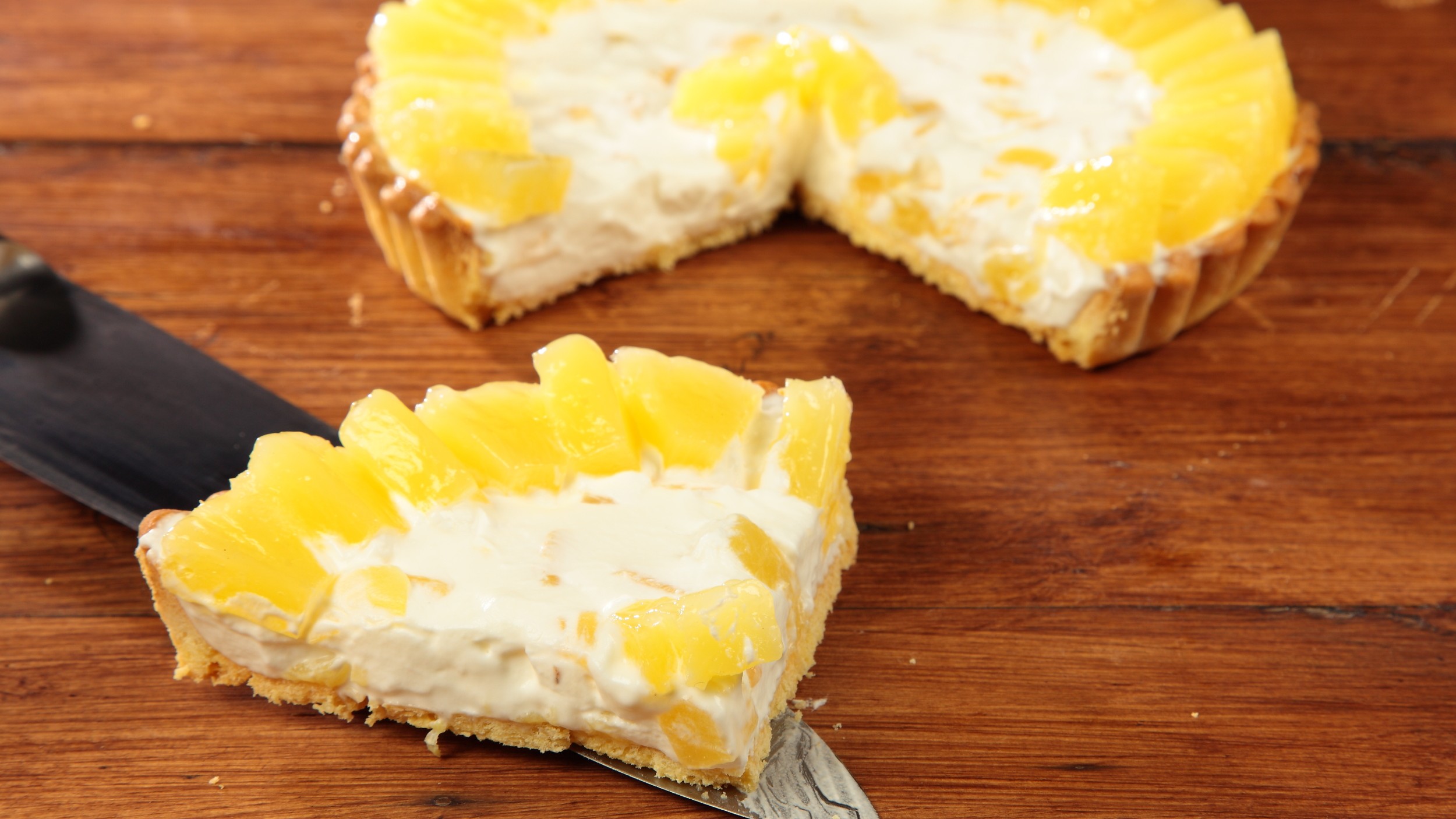 Crostata all'ananas