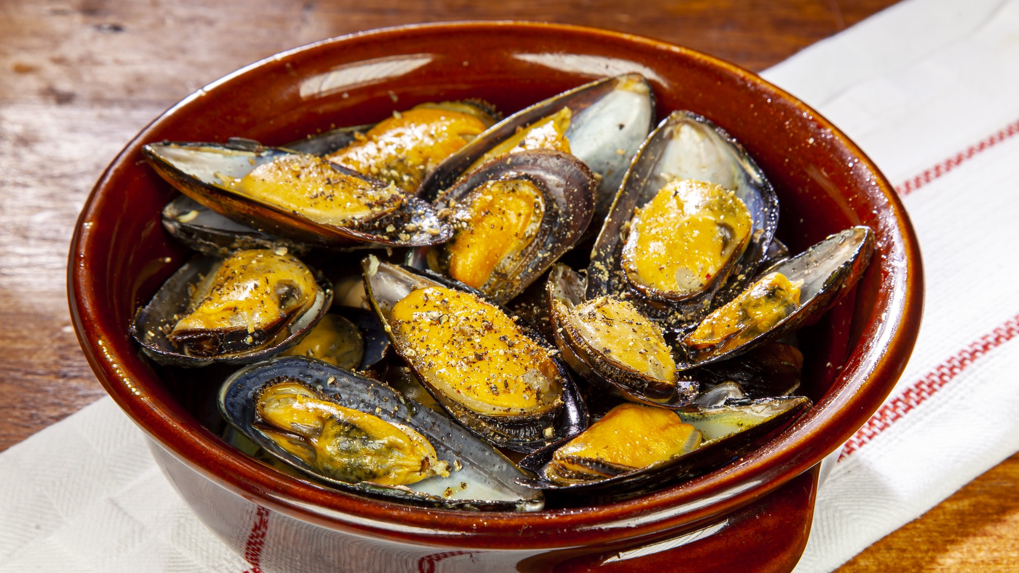 Impepata di cozze ricetta campana