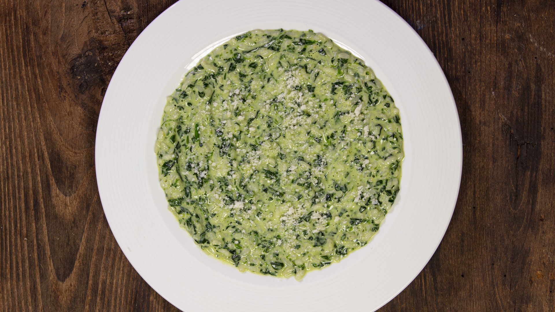 Risotto agli spinaci