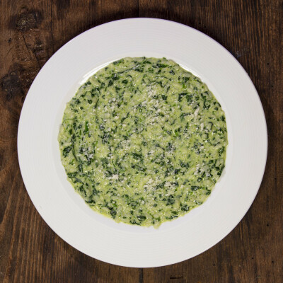 Risotto agli spinaci