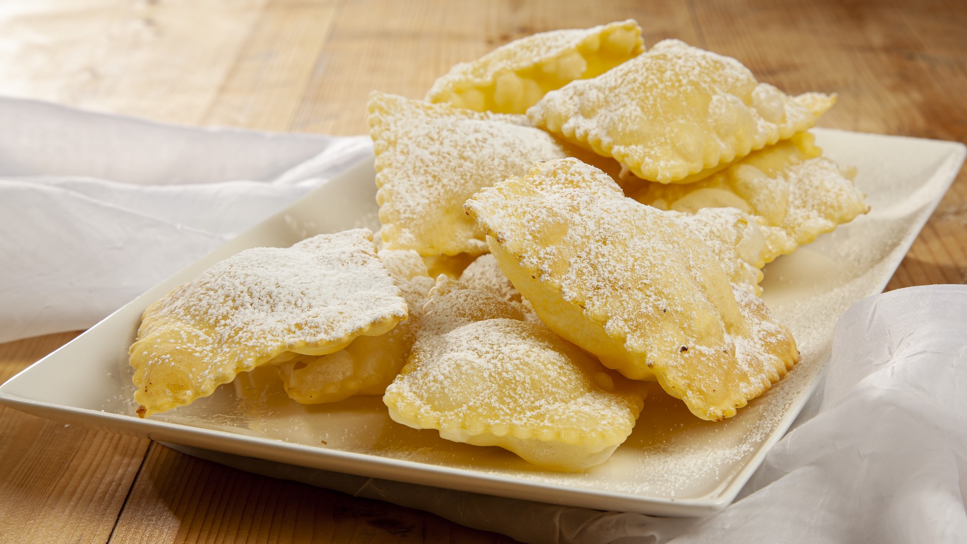 Ravioli dolci di ricotta