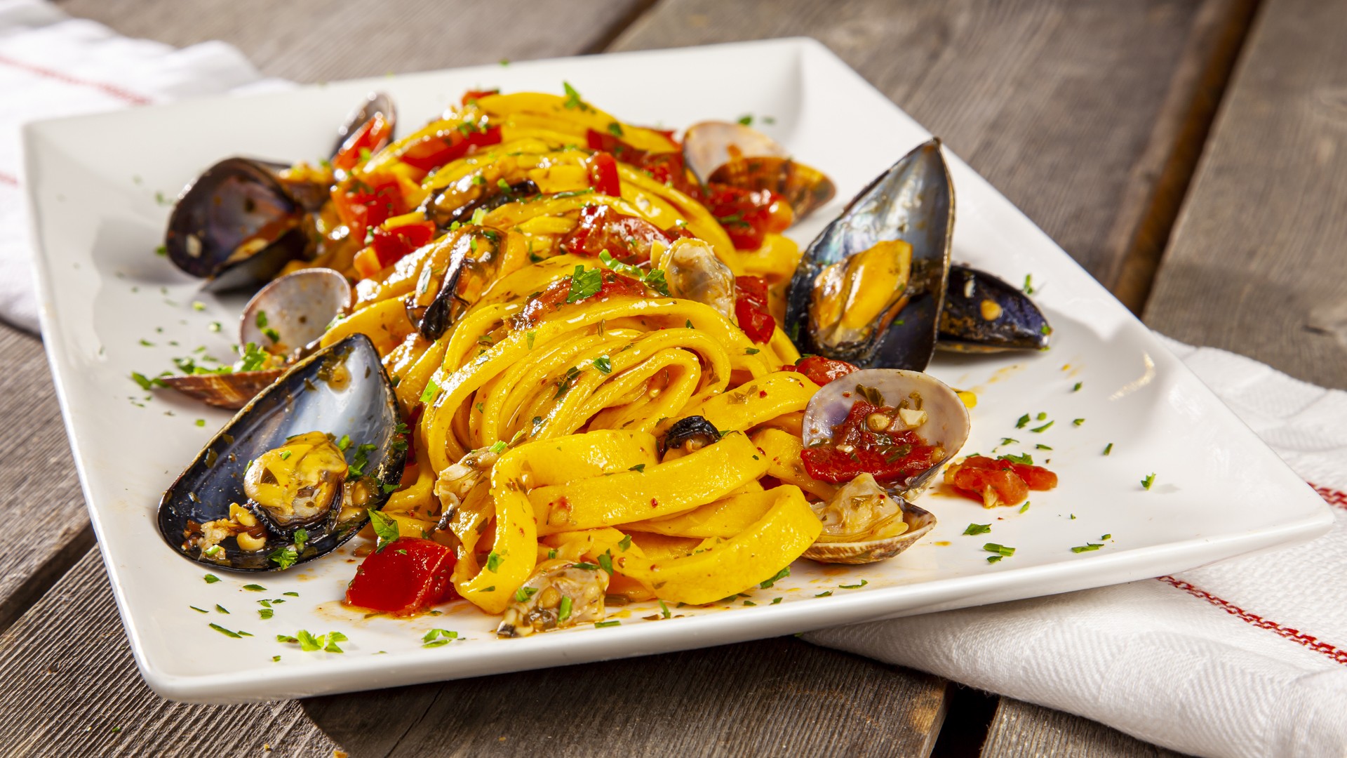 Fettuccine allo scoglio