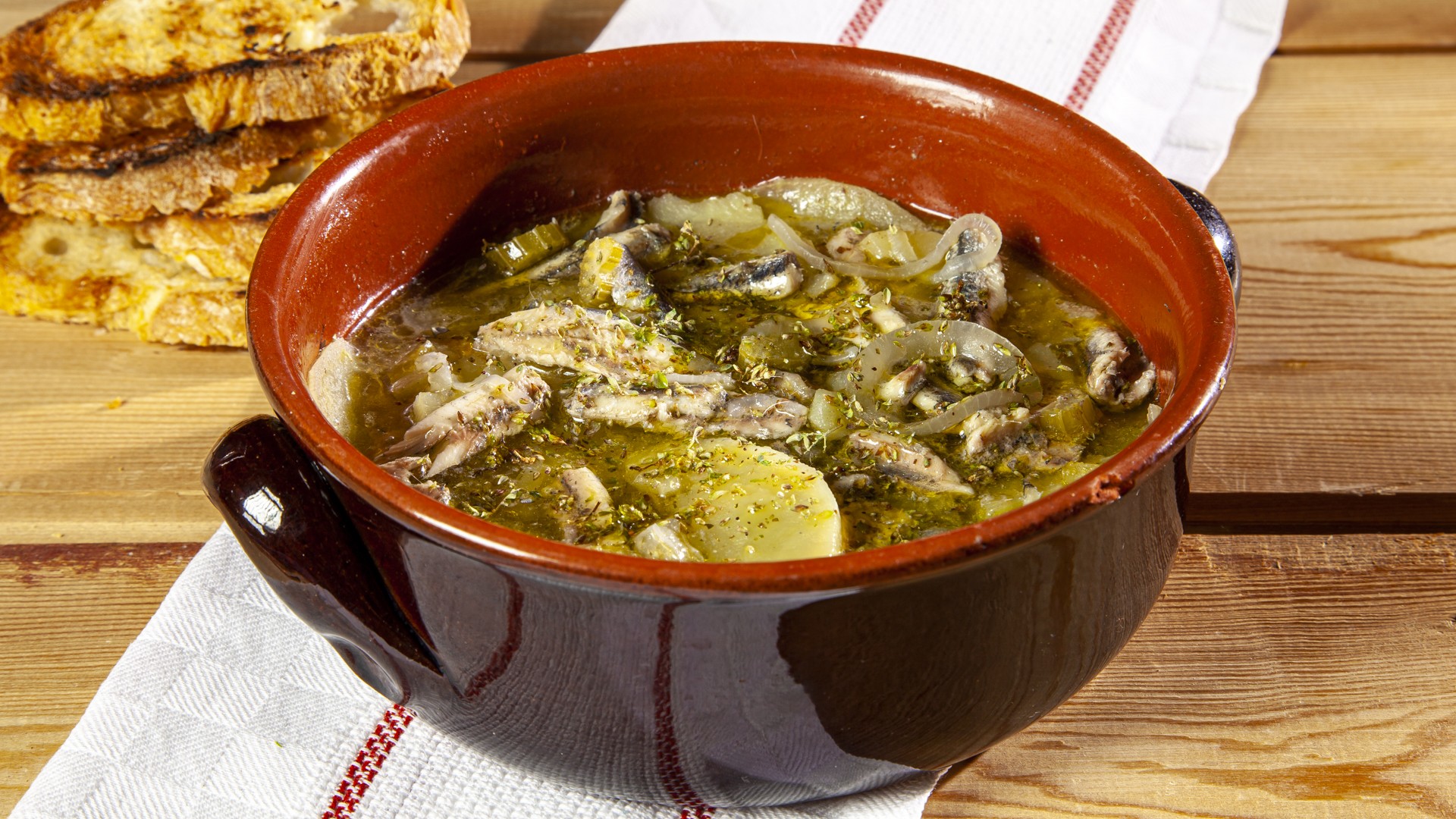 Zuppa di alici