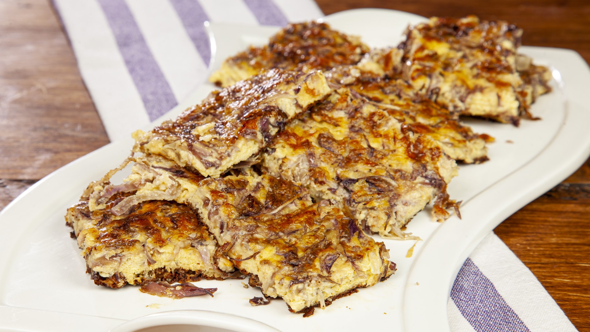 Frittata di radicchio