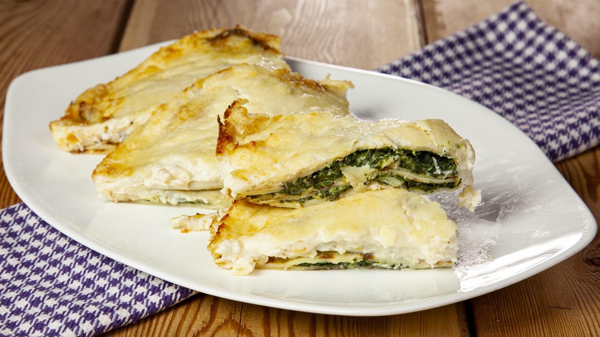 Crespelle agli spinaci