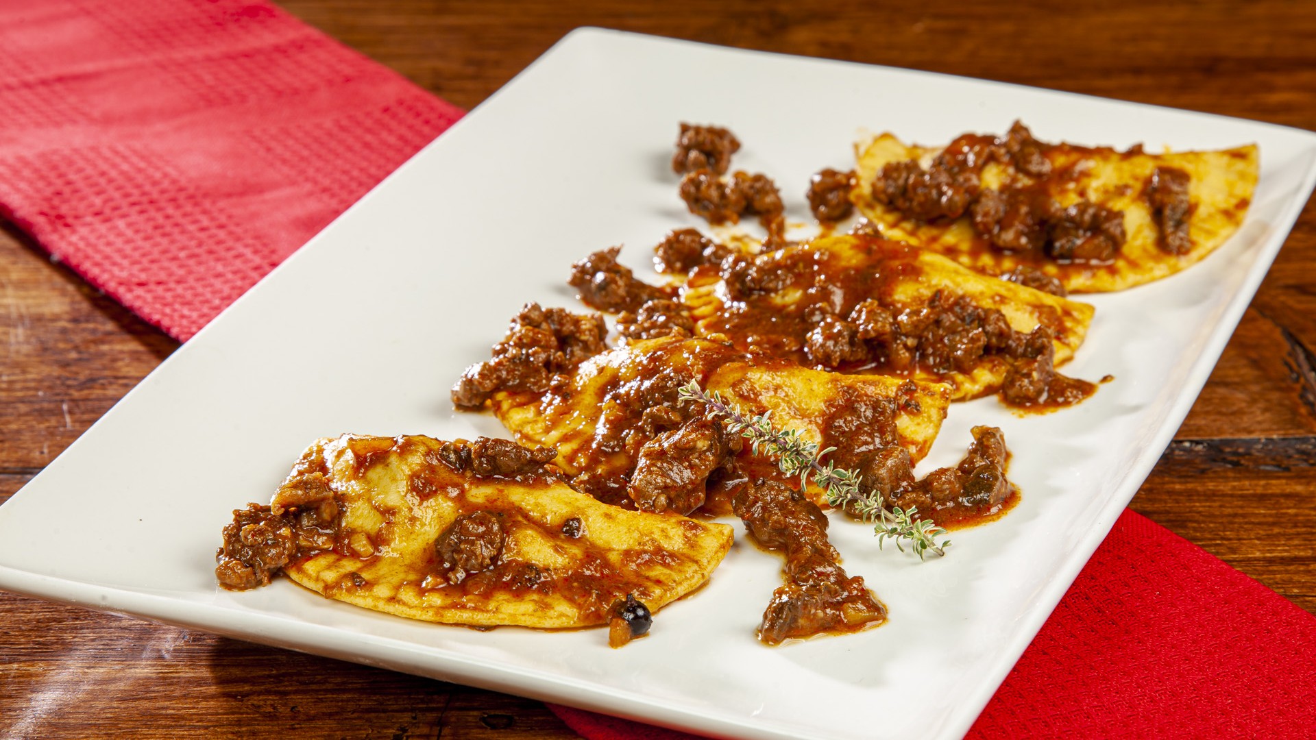 Tortelli al ragù di capriolo